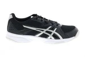 Asics Upcourt 3 1071A019-005 Mens Black Mesh Lace Up Athletic Volleyball Shoes