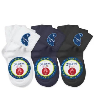 3 Pack Foldover Socks