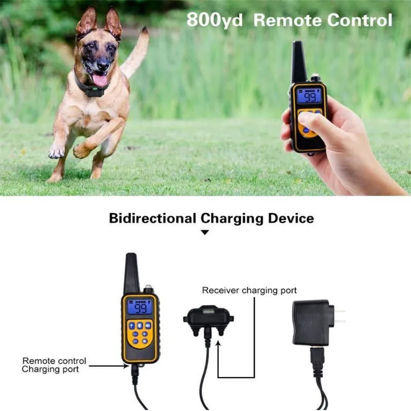 330-Yard Range Remote Dog Training Collar: Precision Training at a Distance!