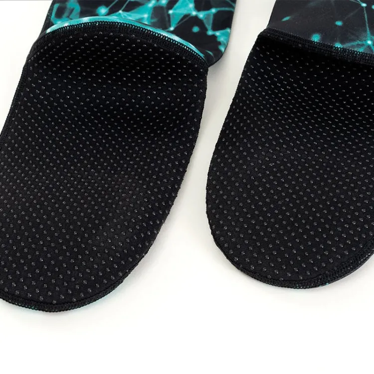 3mm Waterproof Long Beach Diving Socks Warm Non-slip Snorkeling Socks, Size: XS(Starsky  Blue)