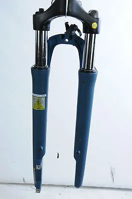 700c SUNTOUR NEX REMOTE LOCK OUT SUSPENSION FORK 1 1-8” 300mm BLUE NEW