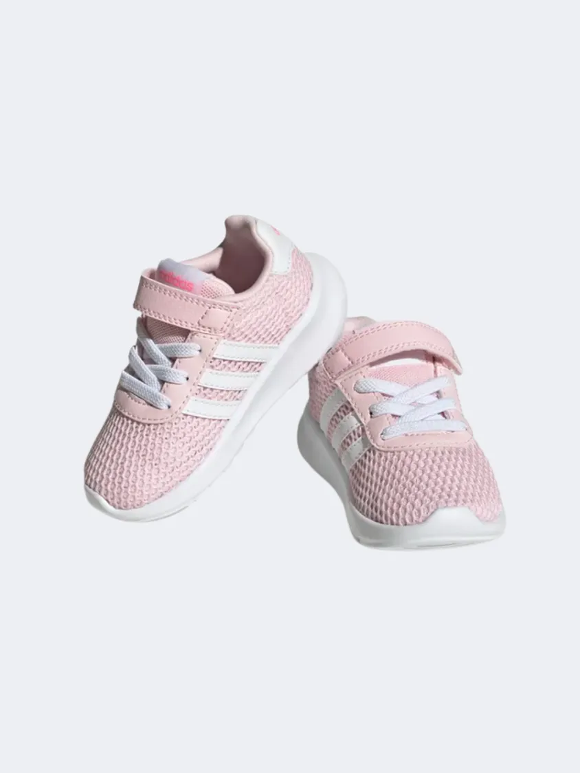 Adidas Lite Racer 3.0 Infant-Girls Running Shoes Pink/White