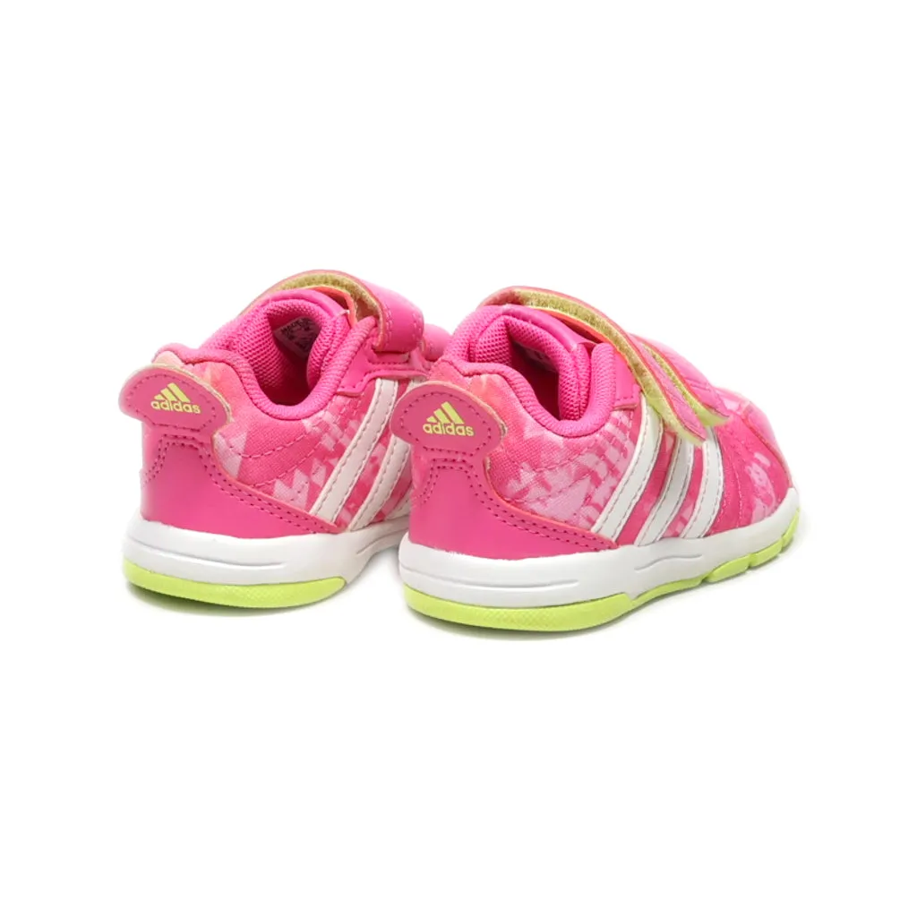 Adidas Performance Snice 3 Cf Crawlers Leather Pink Colour For Kids