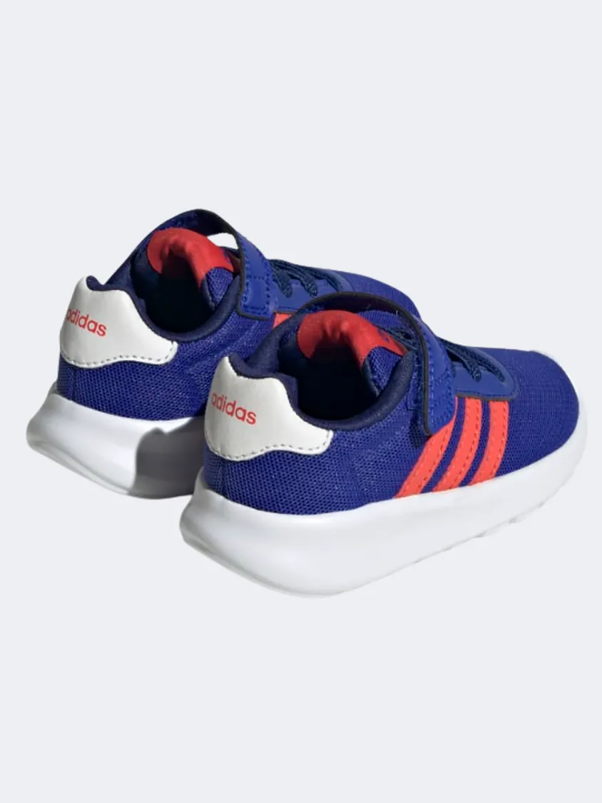 Adidas Tennis Lite Racer 3.0 Infant-Boys Running Shoes Blue/Multicolor