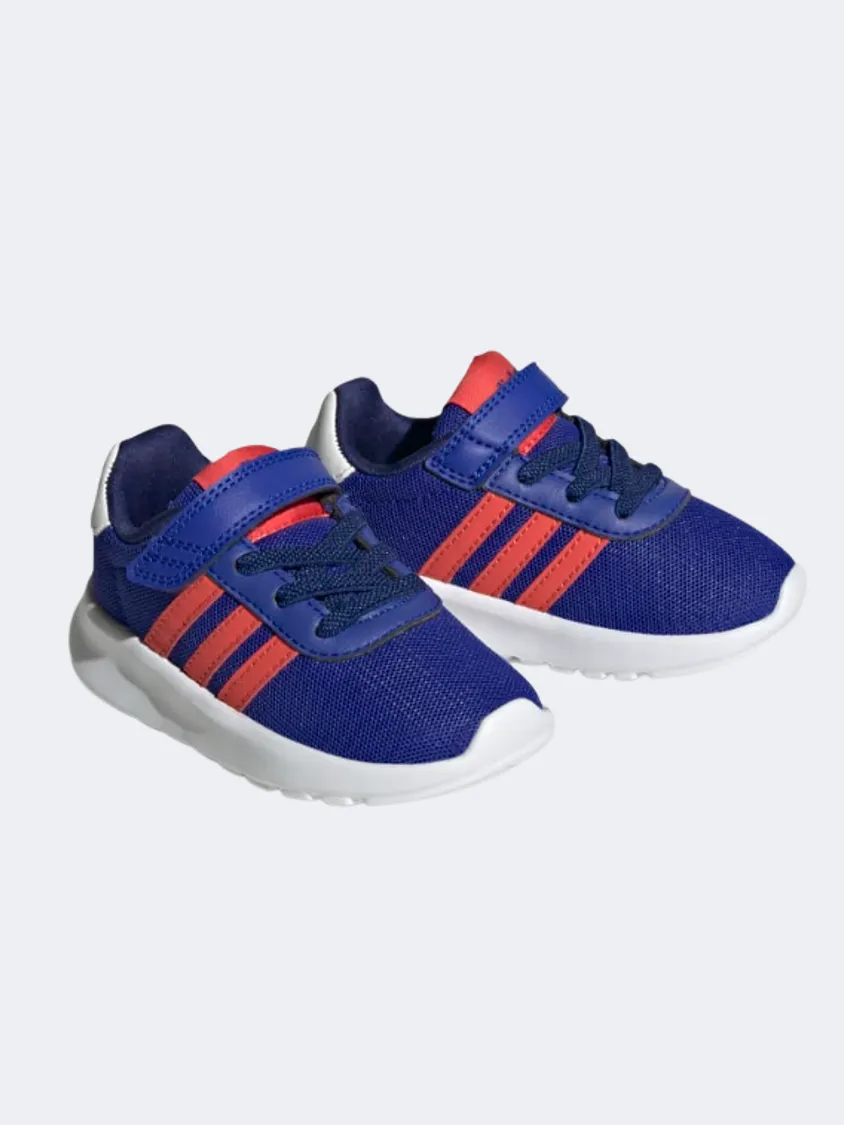 Adidas Tennis Lite Racer 3.0 Infant-Boys Running Shoes Blue/Multicolor