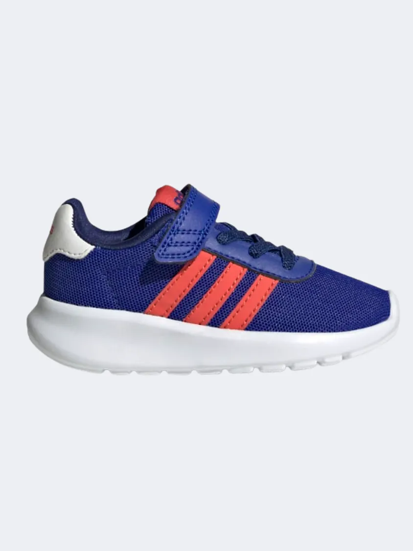 Adidas Tennis Lite Racer 3.0 Infant-Boys Running Shoes Blue/Multicolor