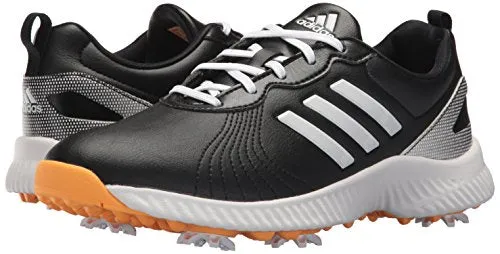 adidas Women's W Response Bounce Golf Shoe, core Black/FTWR White/Real Gold s, 6 Medium US