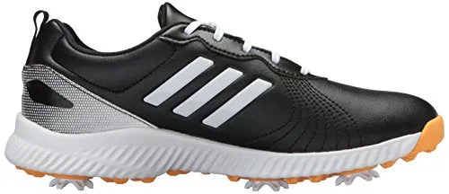 adidas Women's W Response Bounce Golf Shoe, core Black/FTWR White/Real Gold s, 6 Medium US