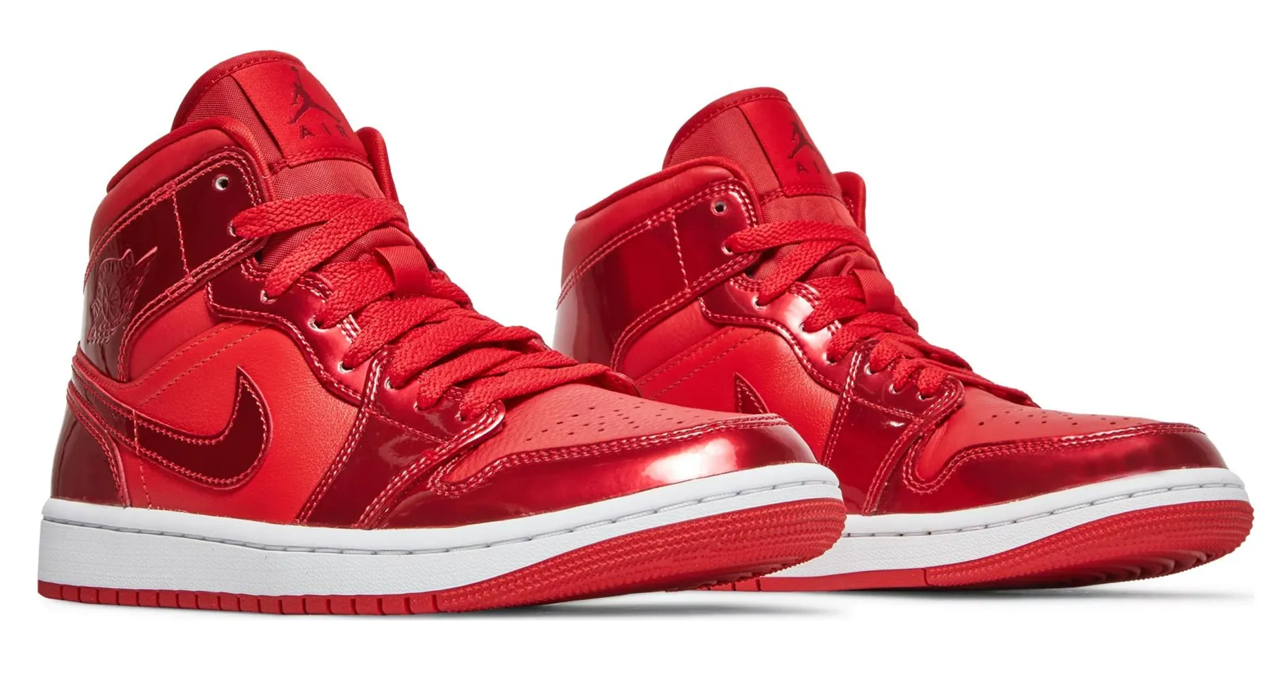 AIR JORDAN 1 MID SE RED POMEGRANATE (W)