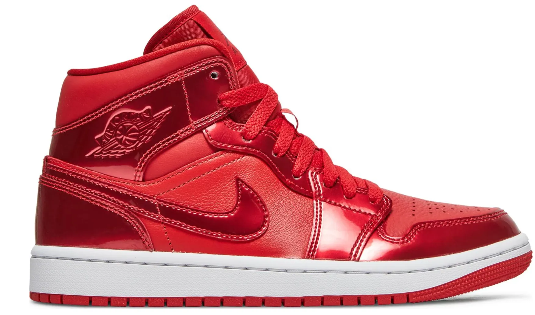 AIR JORDAN 1 MID SE RED POMEGRANATE (W)