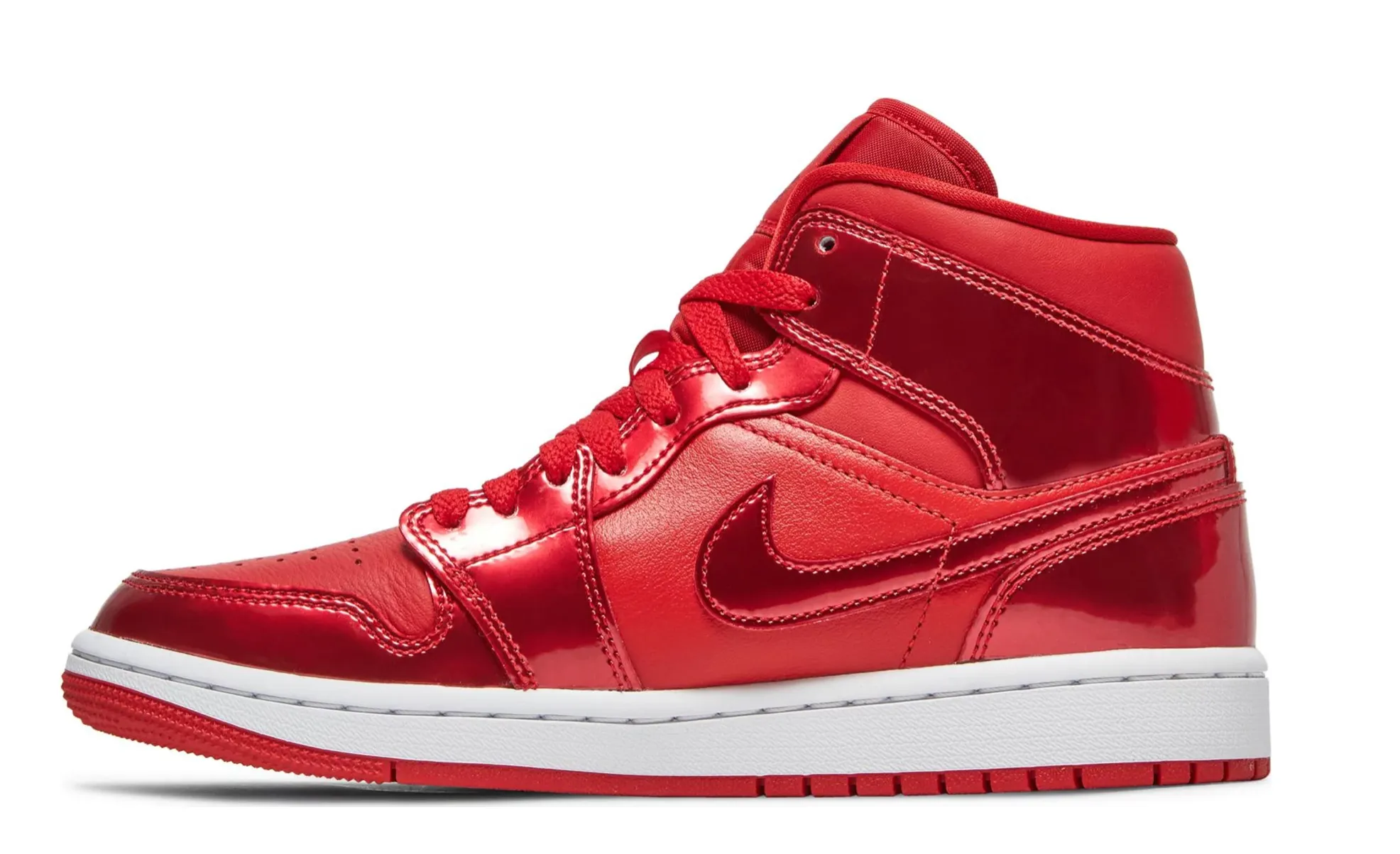 AIR JORDAN 1 MID SE RED POMEGRANATE (W)