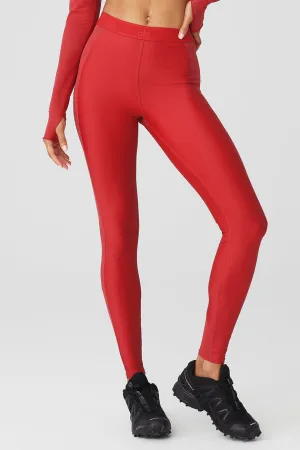 Airlift High-Waist Ballet Dream Legging - Classic Red