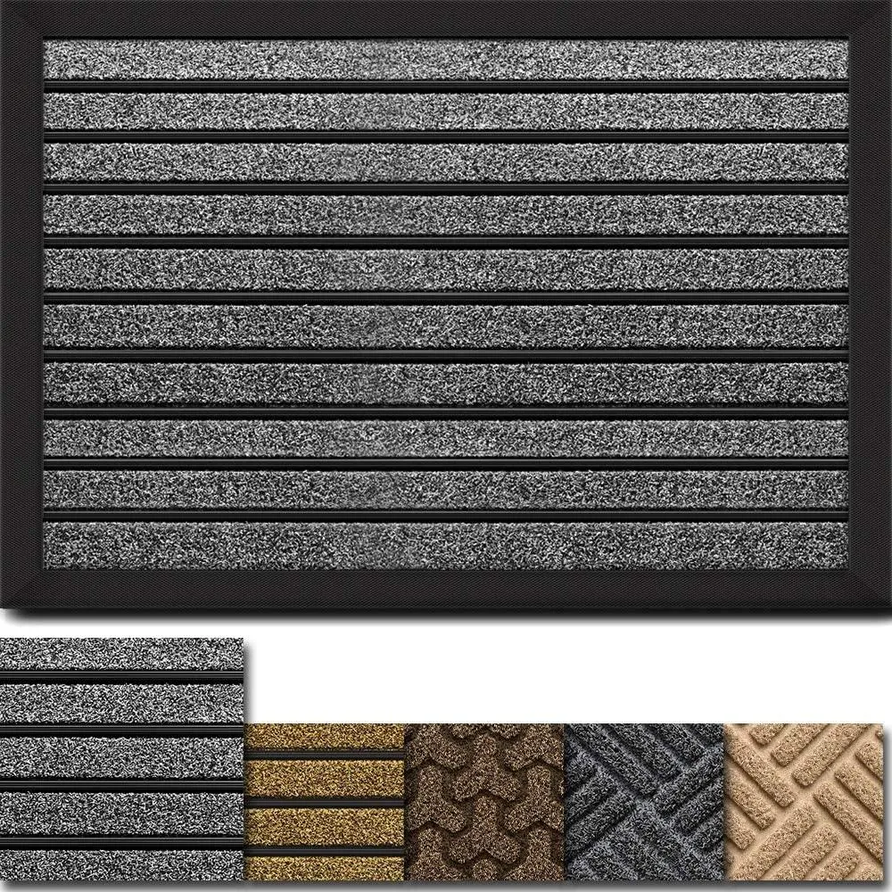 Amagabeli Large Outdoor Door Mats 36" x 24" for Front Door Entrance Outside BG354