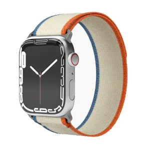 Apple Watch (38/40/SE/41/42mm) Vonmählen Trekking Loop Nylon Rem - Orange / Beige