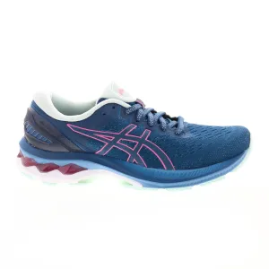 Asics Gel-Kayano 27 1012A649-400 Womens Blue Mesh Athletic Running Shoes