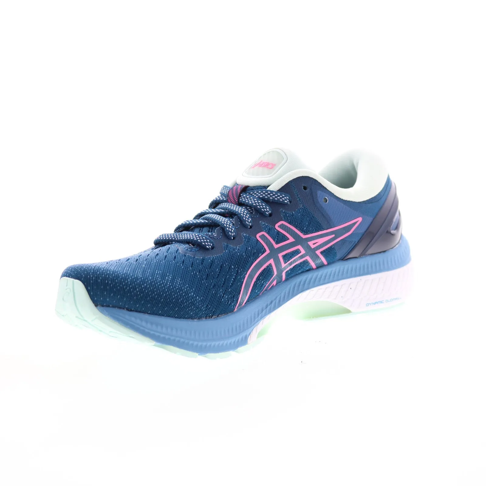 Asics Gel-Kayano 27 1012A649-400 Womens Blue Mesh Athletic Running Shoes