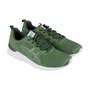 Asics Gel Lyte Runner 1193A088-300 Mens Green Canvas Lifestyle Sneakers Shoes