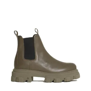 Asta Cactus Leather Chelsea Boots