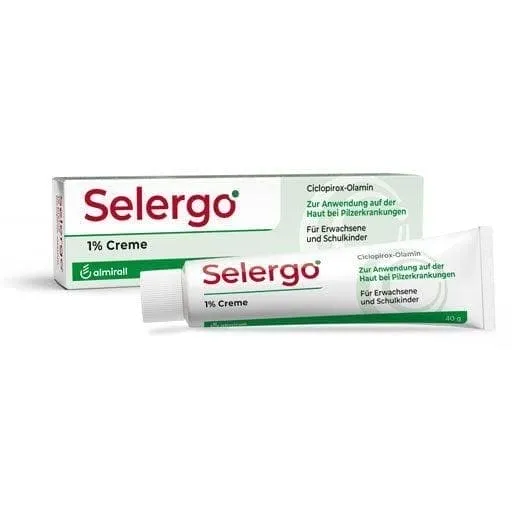 Athlete's foot treatment, SELERGO 1% cream, ciclopirox olamine