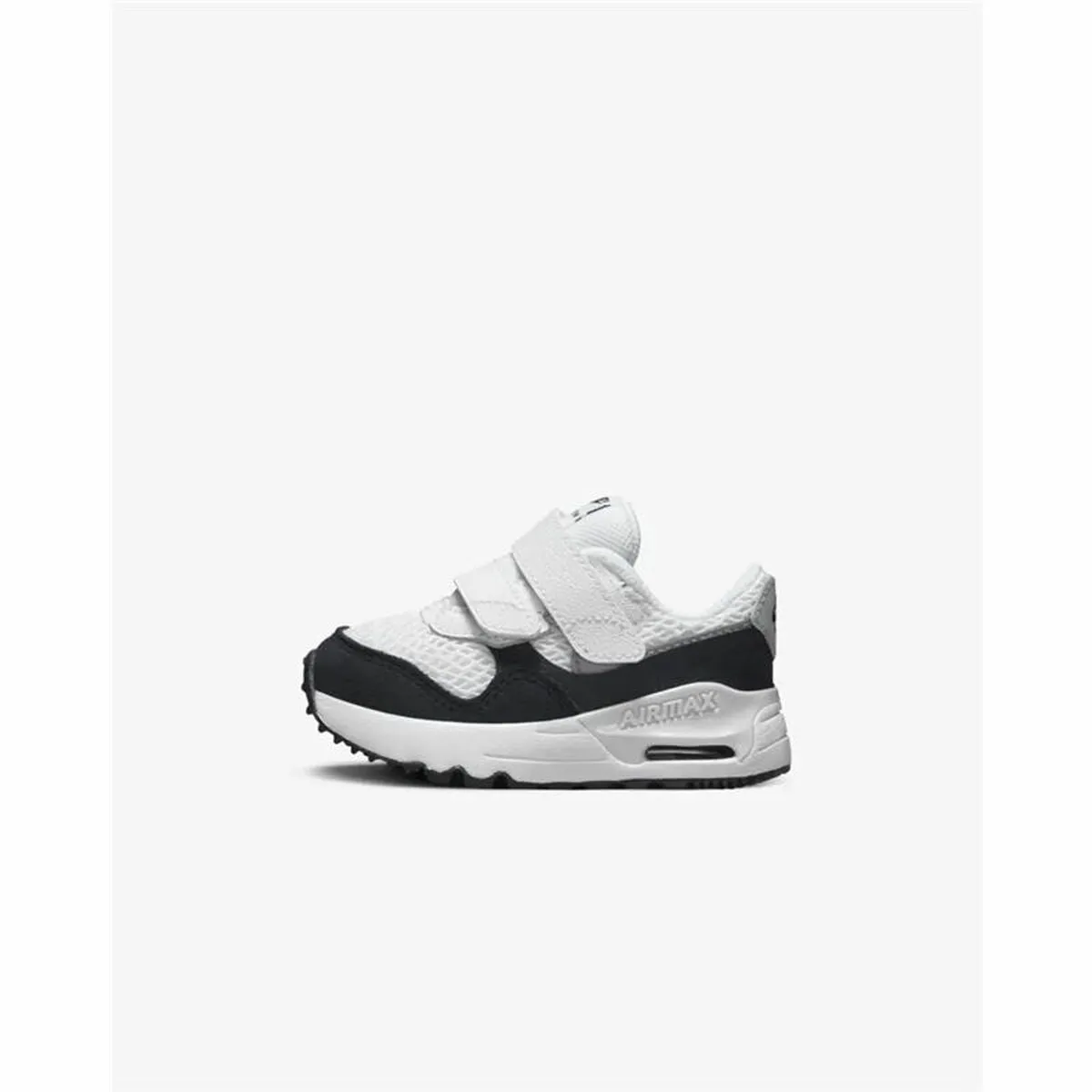 Baby's Sports Shoes Nike Air Max Systm Black White