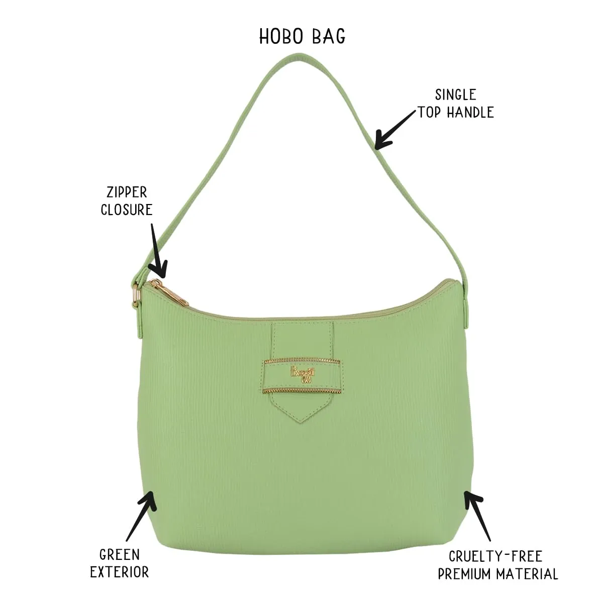 Baggit Women's Sling Bag - Medium (Green)