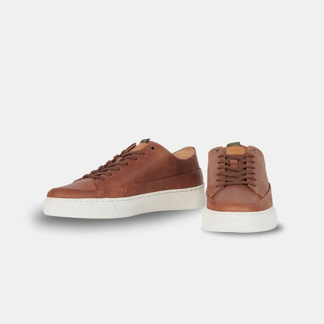 Barbour Lago Trainers Cognac