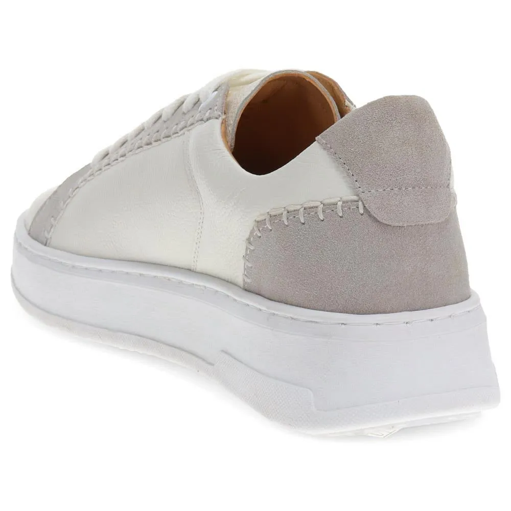 Bergamot Leather Trainers  - BERGAMOT / 325 586