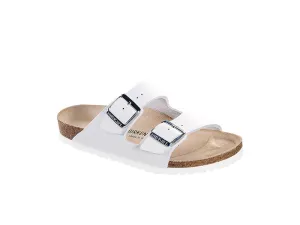 Birkenstock Kids Arizona Birko-Flor White - Narrow