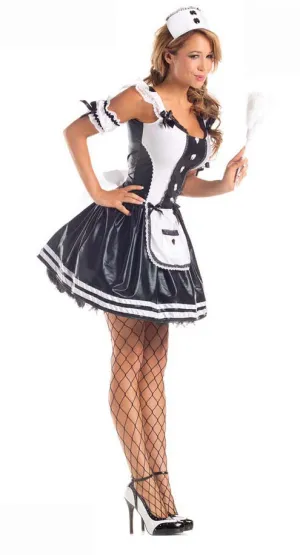 Black and White Maid Costume