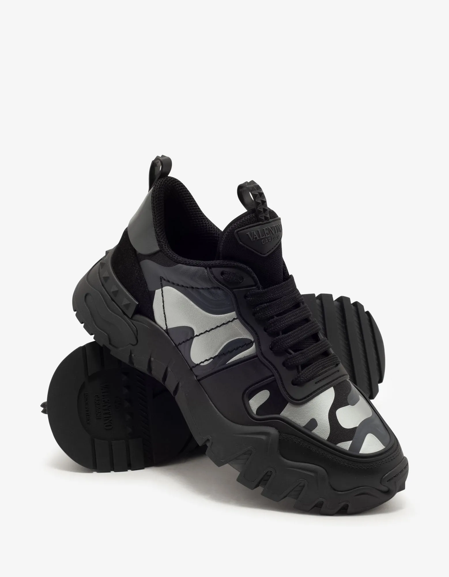 Black Camouflage Rockrunner Plus Trainers -