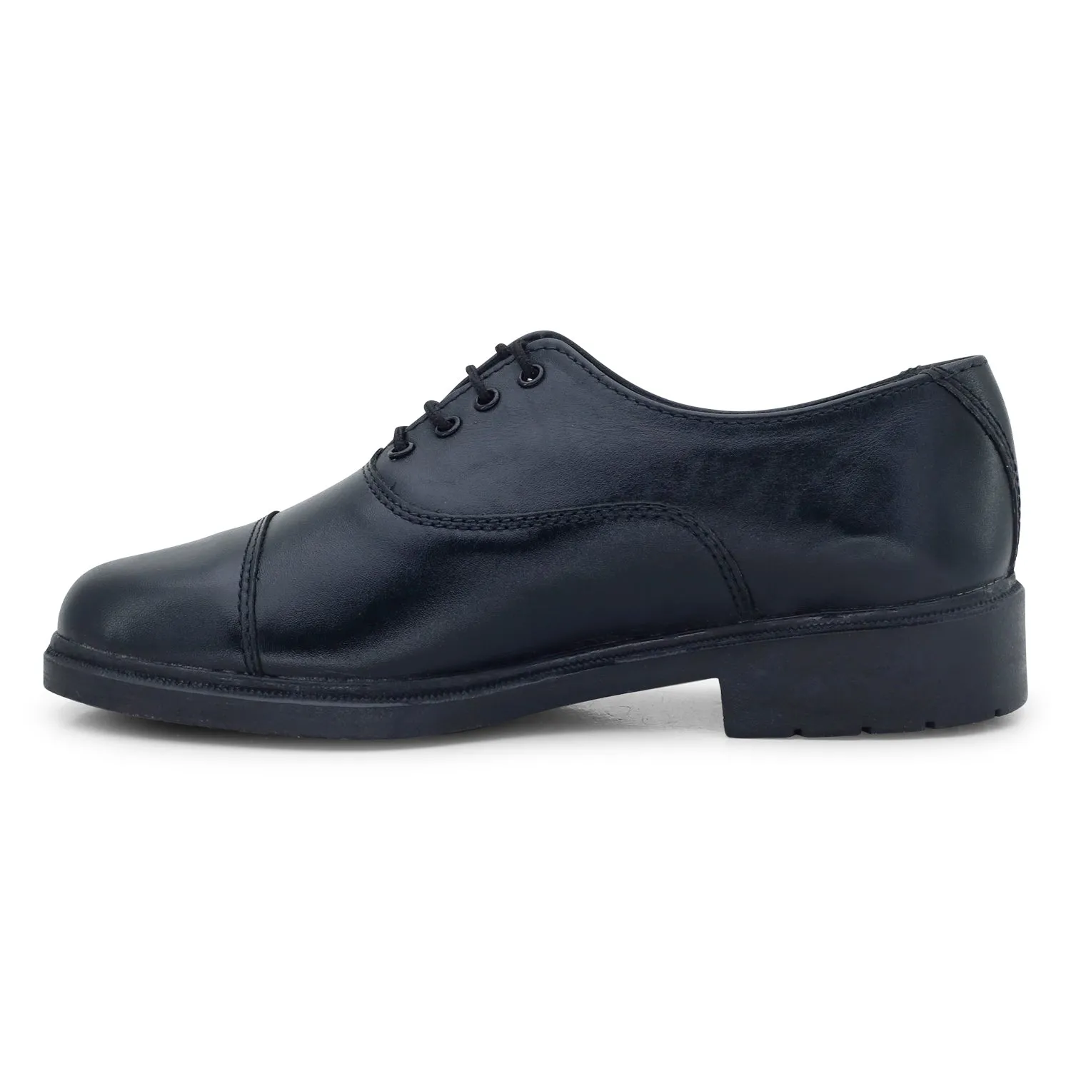 Black Formal Leather Shoes For Men