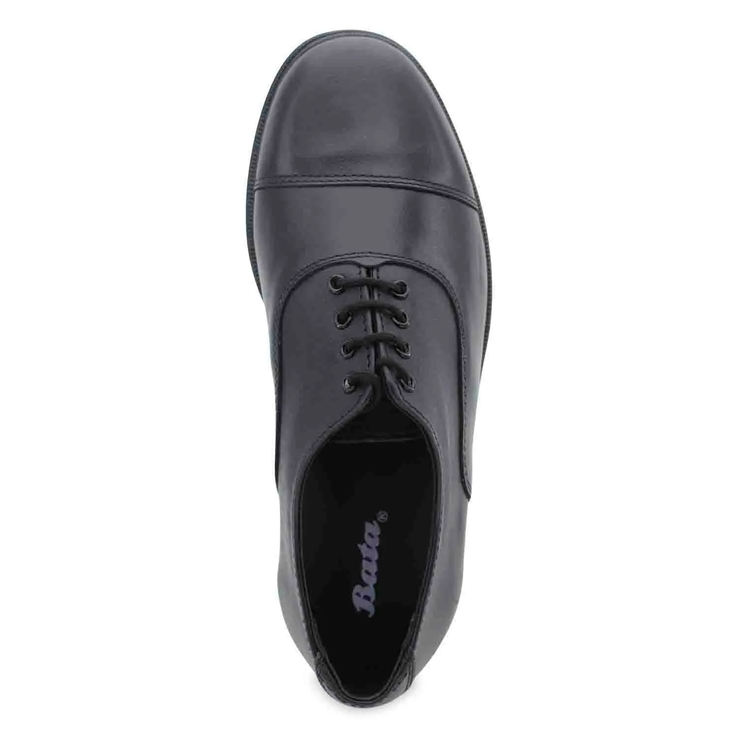 Black Formal Leather Shoes For Men