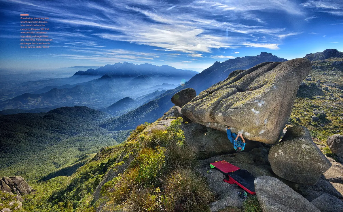 bouldering by bernd zangerl