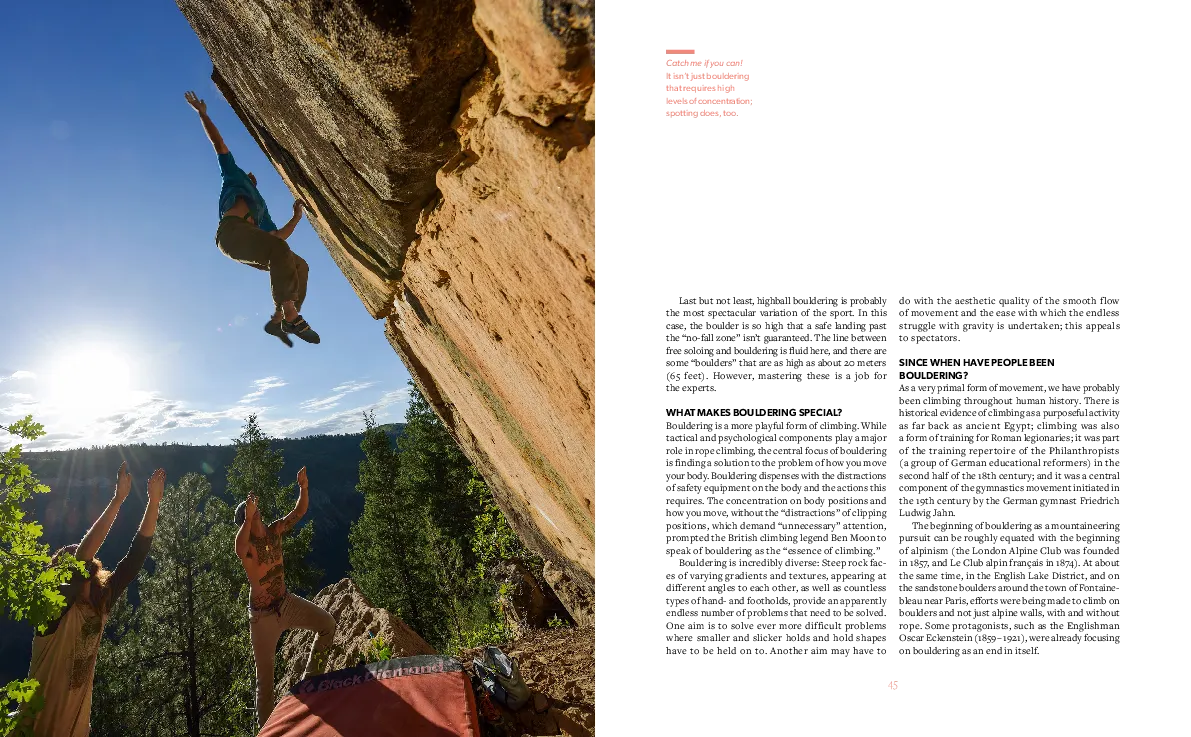 bouldering by bernd zangerl