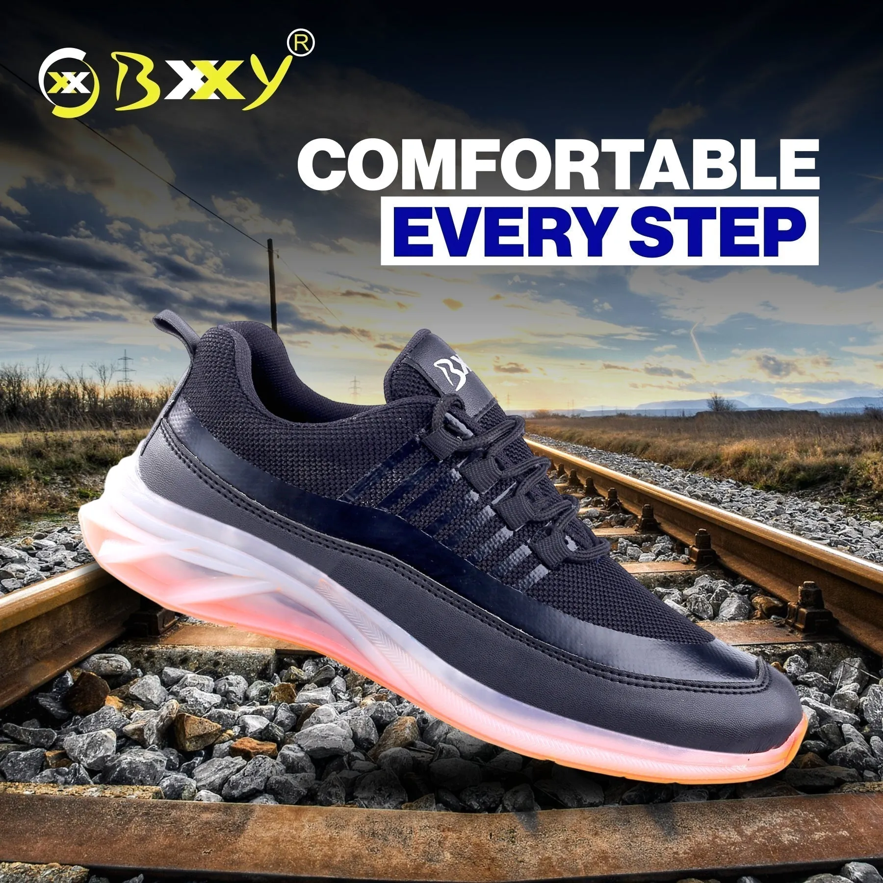 Bxxy's Casual Light Weight Sports Shoes for Men