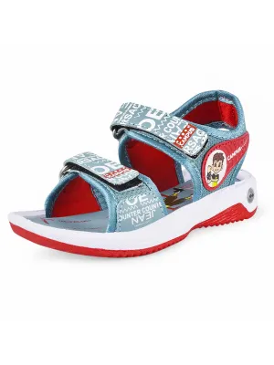 Campus Kid's SL-524 Sandal ICE GRN/RED 11 -UK/India