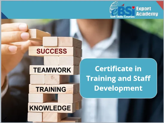 Certificate in Training & Staff Development