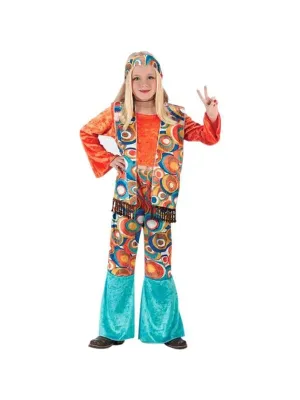 Childs Classic Hippie Girl Costume