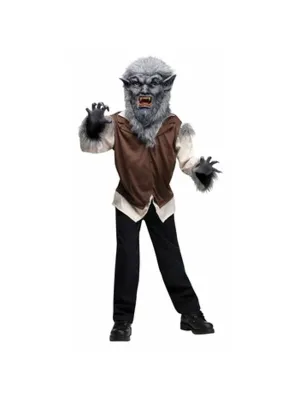 Childs Vicious Wolf Man Costume