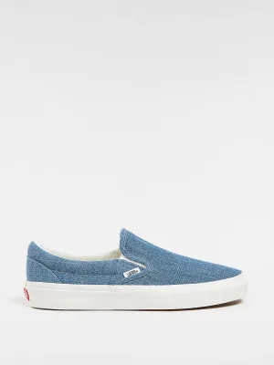 Classic slip-on summer linen shoes