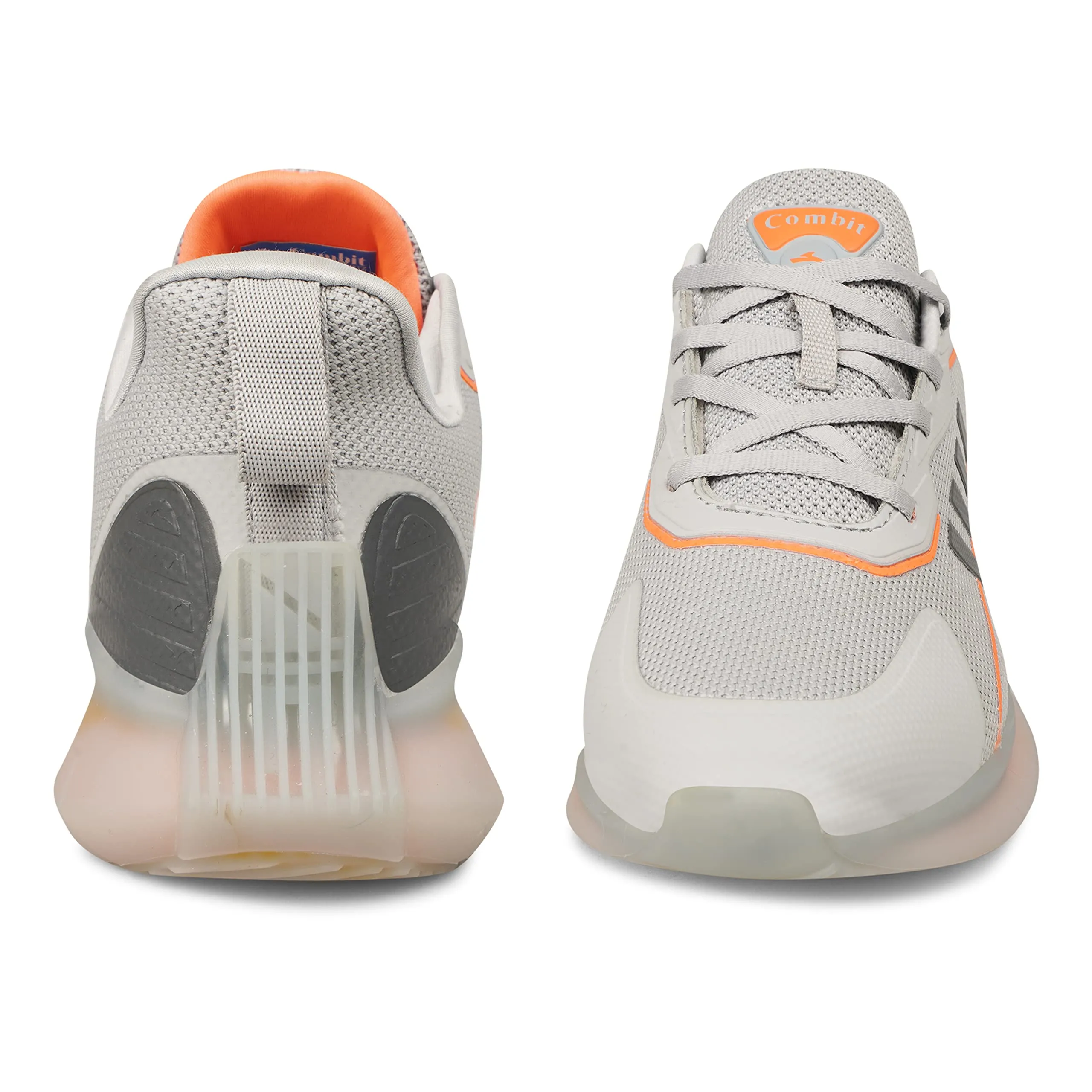 Combit Running Shoes BOOST-01_Light Gry/ORNG_7 Grey