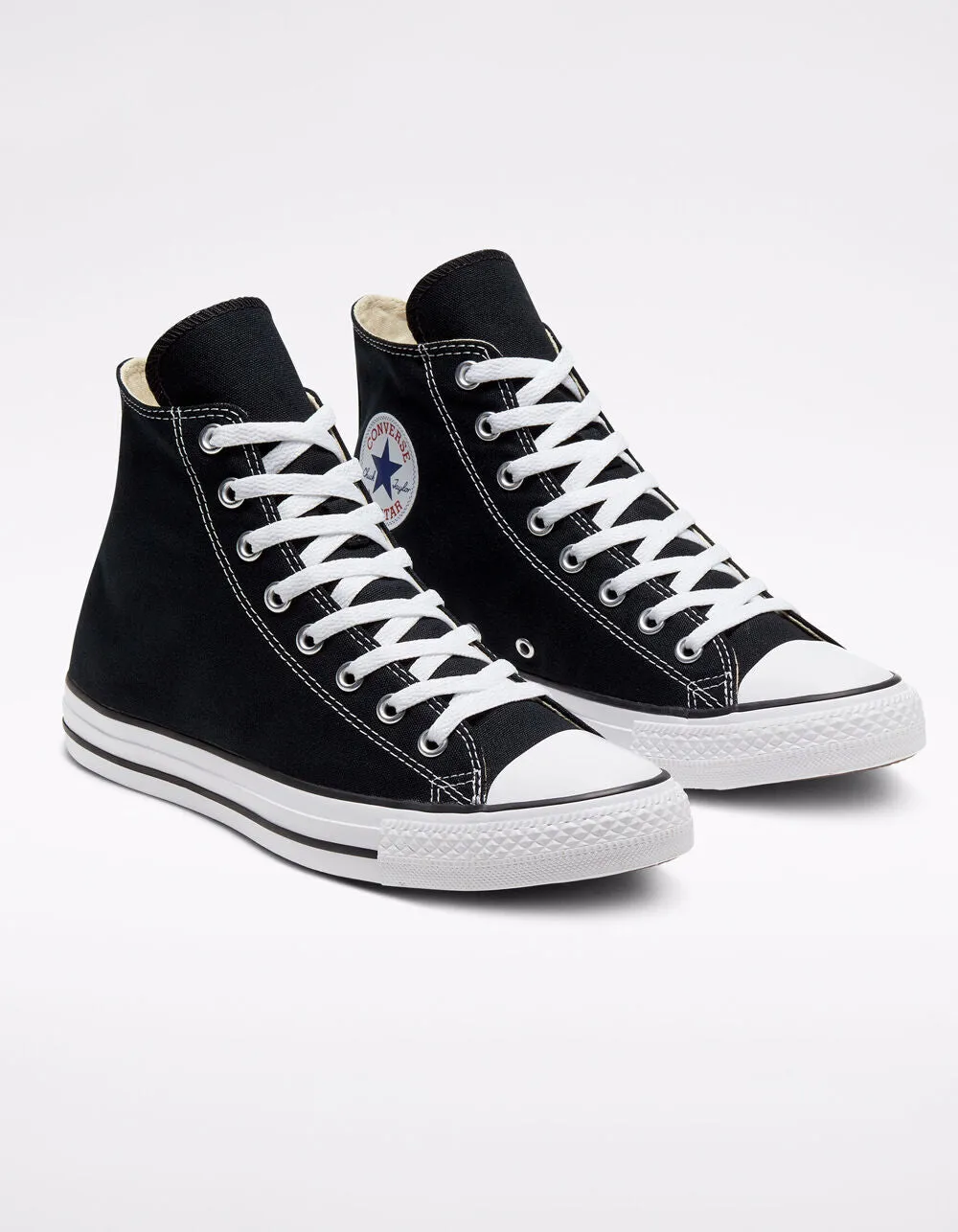 Converse Chuck Taylor All Star Side-Logo Contrast Stitching High-Top Lace-Up Unisex Training Sneakers