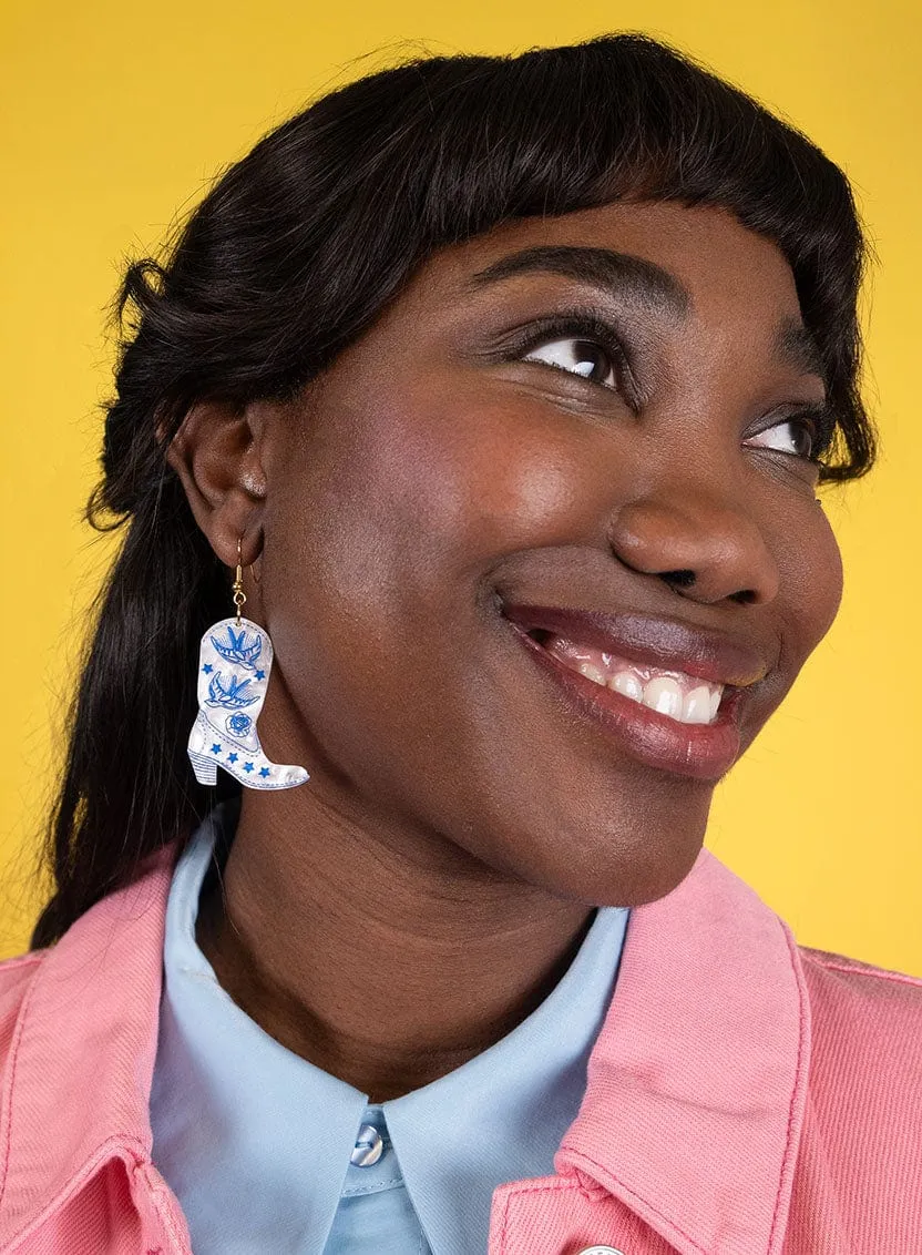 Cowboy Boot Earrings