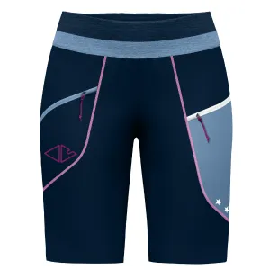 CRAZY SHORT IONIC DONNA PANTALONE CORTO RESISTENTE E TRASPIRANTE IDEALE PER TREKKING  - NUOVI ARRIVI SS24 - FANTASIA VENTO