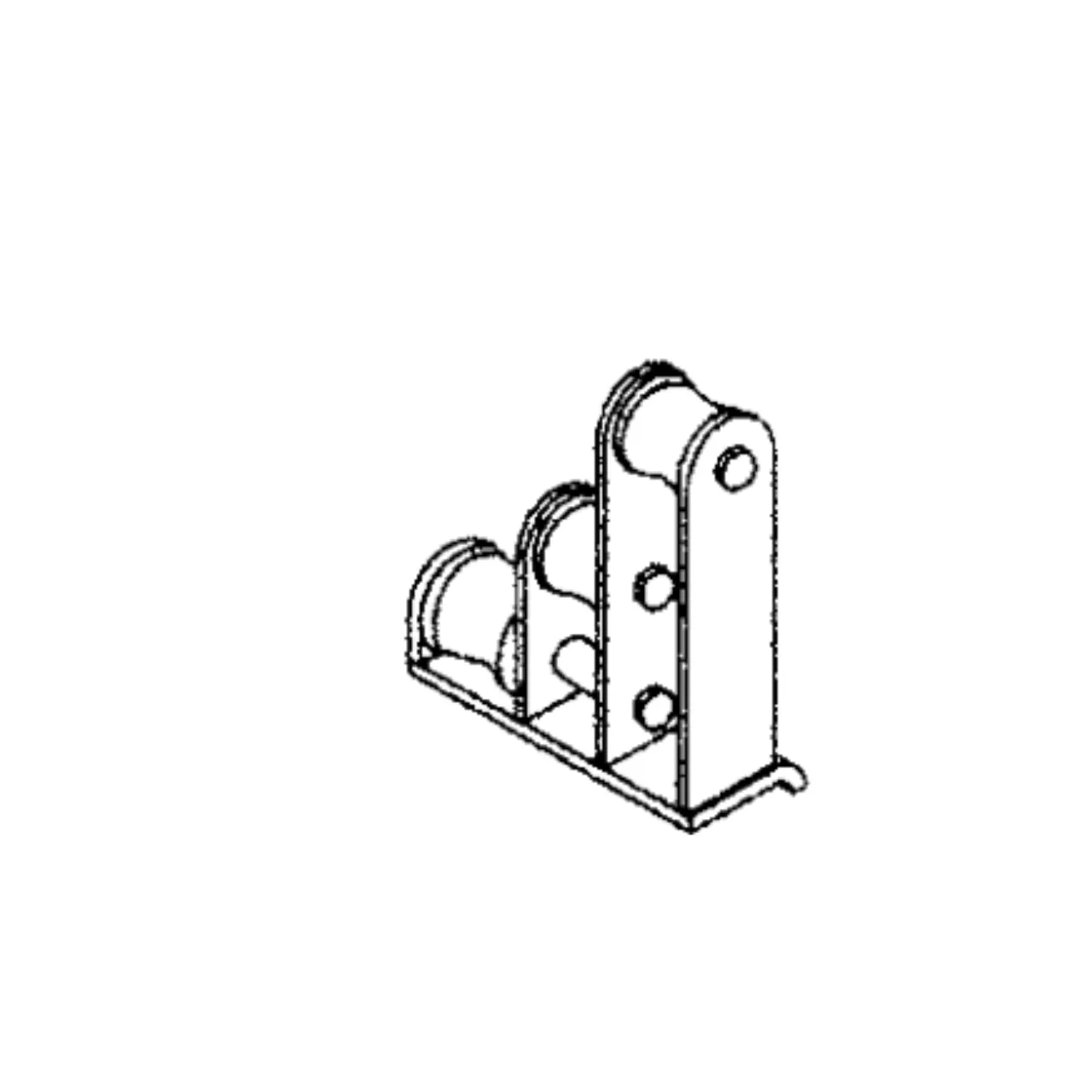 Current Tools 2-1001 Support Roller - Reconditioned