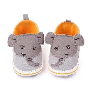 Cute Elephant Baby Canvas Shoes