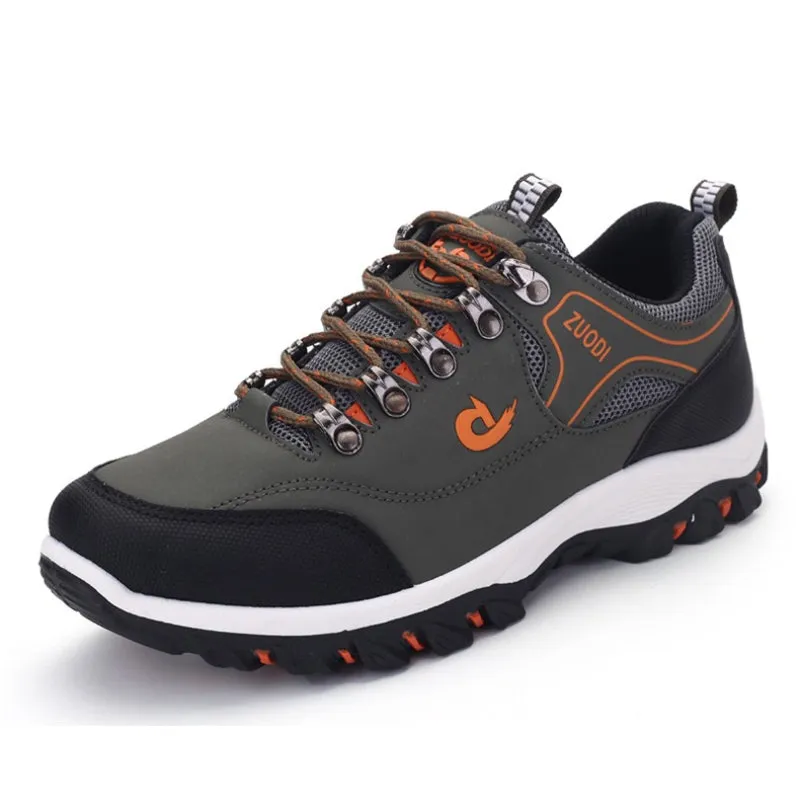 Cuzcare Men Orthopedic Shoes Anti-collision Anti-slip Rubber Hiking Sneakers