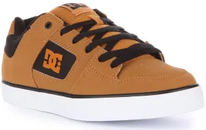 Dc Shoes Pure In Brown Black For Men