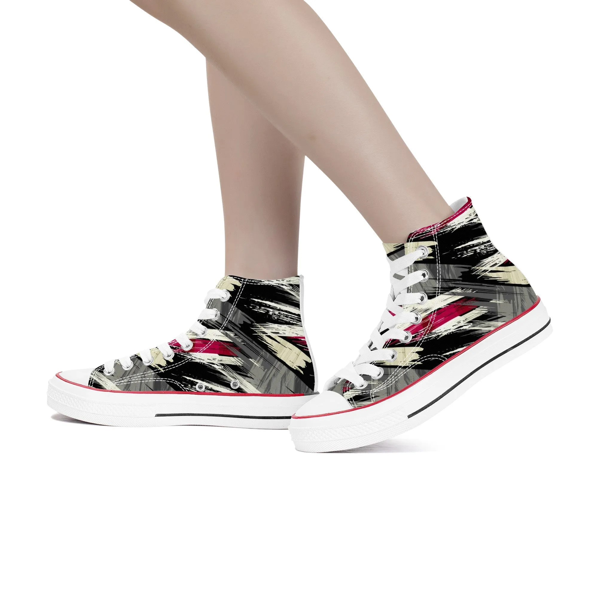 Designer Shoes High Top Canvas -D70 X1