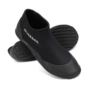 DIVE & SAIL D351002N Diving Boots 3mm Beach Surfing Anti-Slip Shoes, Size: 40-41(Black Bottom)